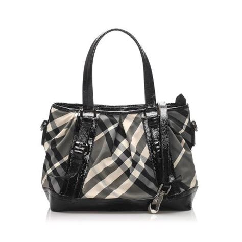 burberry nylon plaid purse|net a porter Burberry bag.